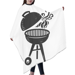 Personality  BBQ Vector Icon Hair Cutting Cape