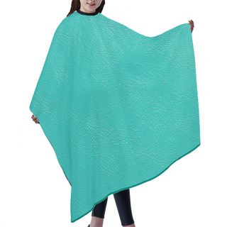 Personality  Turquoise Leather Background Hair Cutting Cape