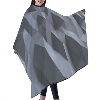 Personality  3D Abstract Background Hair Cutting Cape