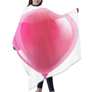 Personality  Pink Birthday Or Party Balloon Hair Cutting Cape