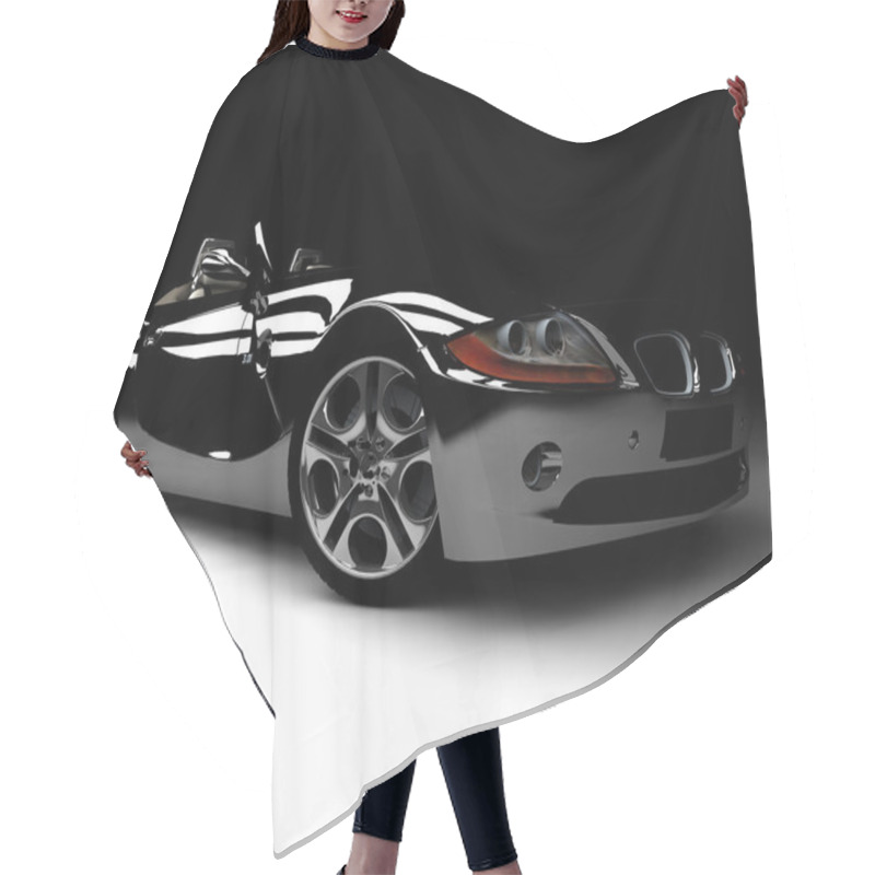 Personality  Black Car Hair Cutting Cape