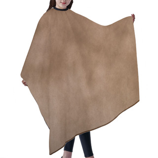 Personality  Background Brown Hair Cutting Cape