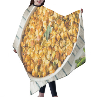 Personality  Homemade Thanksgiving Dressing Stuffing Hair Cutting Cape