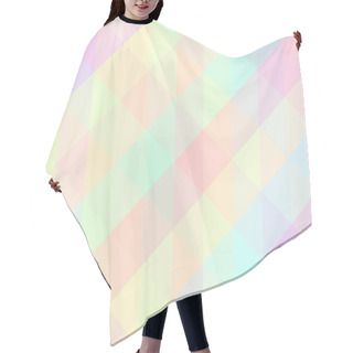 Personality  Rainbow Pattern Hair Cutting Cape