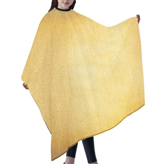 Personality  Luxury Golden Texture Hair Cutting Cape