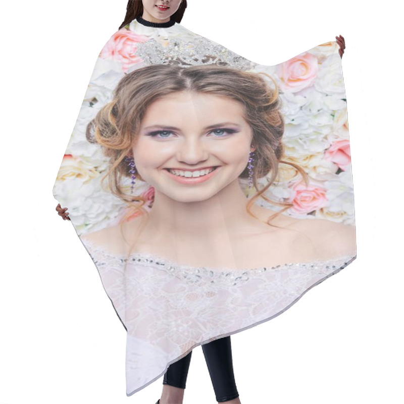 Personality  Prom Queen Girl Hair Cutting Cape