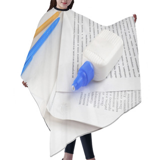 Personality  Pasting Hair Cutting Cape