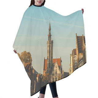 Personality  Cityscape Hair Cutting Cape