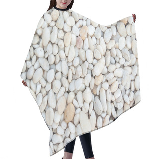 Personality  Pebble Stones Background Hair Cutting Cape