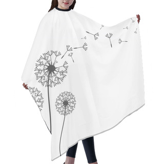 Personality  Three Vector Dandelions Hair Cutting Cape