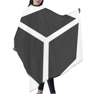 Personality  Box Or Cube Geometry Icon Hair Cutting Cape
