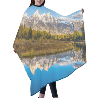 Personality  Grand Tetons Reflection Hair Cutting Cape