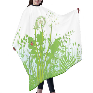 Personality  Grasses And Meadow Hair Cutting Cape