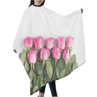 Personality  Pink Roses Hair Cutting Cape