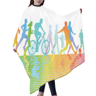 Personality  Sport And Exercise Hair Cutting Cape