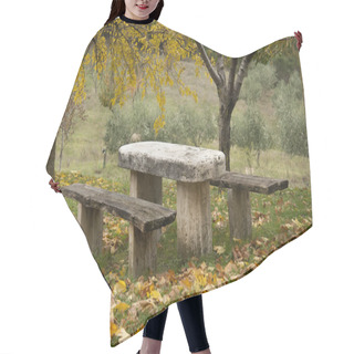 Personality  Picnic Place In A Forest Hair Cutting Cape