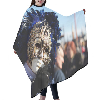Personality  Venice Carnival Hair Cutting Cape