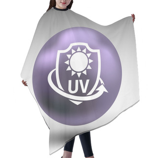 Personality   Icon, Label Or Sticker Anti UV Protection Hair Cutting Cape