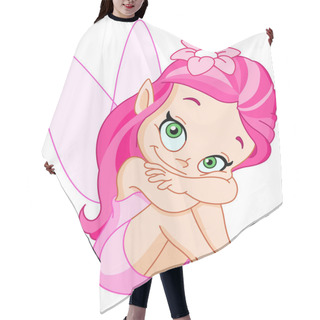 Personality  Pink Fairy Hair Cutting Cape