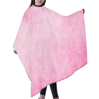 Personality  Textured Pink Background Hair Cutting Cape
