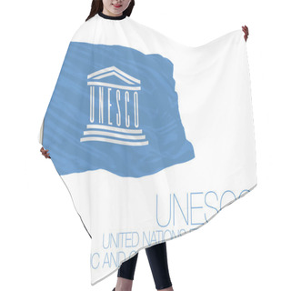 Personality  United Nations, UNESCO Flag, World Heritage Site And Cultural Organization Hair Cutting Cape