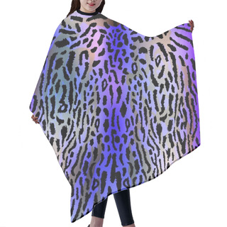 Personality  Leopard Background Hair Cutting Cape