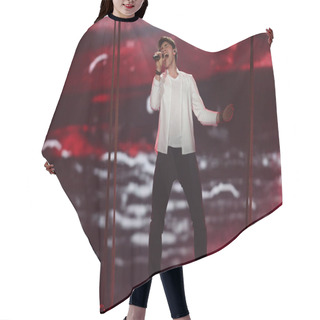 Personality   Brendan Murray From Ireland  Eurovision 2017 Hair Cutting Cape