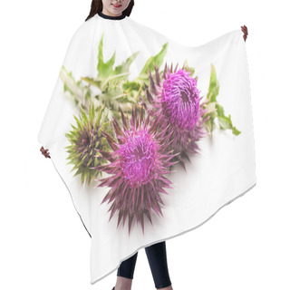 Personality  Milk Thistle Plant Hair Cutting Cape