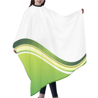 Personality  Abstract Waves Hair Cutting Cape