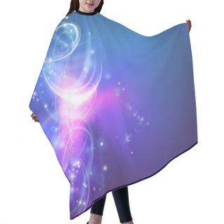 Personality  Abstract Swirl Background Hair Cutting Cape