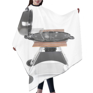 Personality  New Modern Barbecue Grill On White Background Hair Cutting Cape