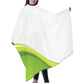 Personality  Vector Abstract Design Hair Cutting Cape