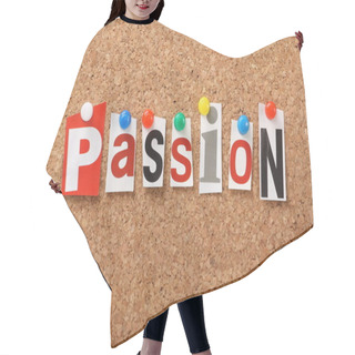 Personality  The Word Passion Hair Cutting Cape