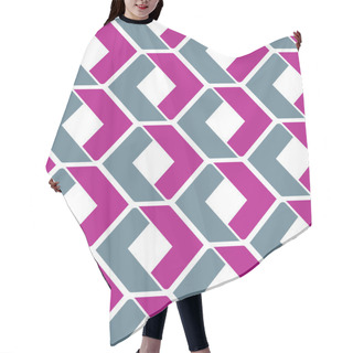 Personality  Colorful Geometric Seamless Pattern Hair Cutting Cape