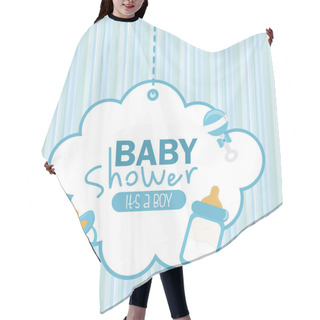 Personality  Baby Shower Design  Hair Cutting Cape