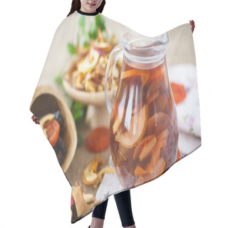 Personality  Compote Of Dried Fruits Hair Cutting Cape