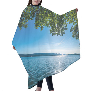Personality  Holiday On Beautiful Lake Constance Late Summer Hair Cutting Cape