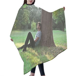 Personality  Relax In The Park Hair Cutting Cape
