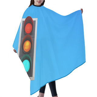 Personality  Traffic Lights Hair Cutting Cape