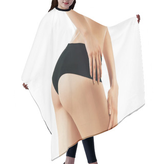 Personality  Sexy Buttocks Of Slim Woman Hair Cutting Cape
