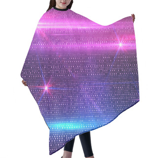 Personality  Colorful Abstract Background Hair Cutting Cape