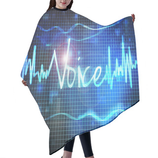 Personality  Voice Recognition Hair Cutting Cape