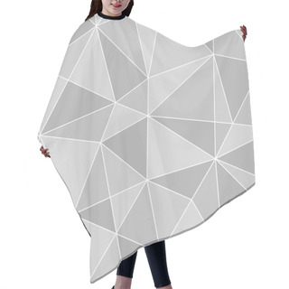 Personality  Seamless Triangles Texture, Abstract Illustration Hair Cutting Cape