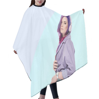 Personality  Pastel Hair Cutting Cape