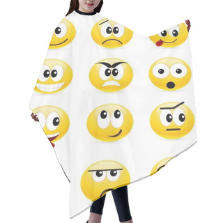 Personality  Smilies Hair Cutting Cape