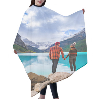 Personality  Lake Louise Canadian Rockies Banff National Park, Beautiful Autumn Views Of Iconic Lake Louise In Banff National Park In The Rocky Mountains Of Alberta Canada Hair Cutting Cape