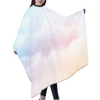 Personality  Rainbow Clouds Hair Cutting Cape