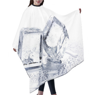 Personality  Melting Ice Cubes Hair Cutting Cape