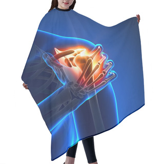 Personality  Shoulder Pain - Detail Hair Cutting Cape