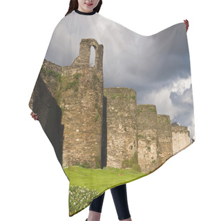 Personality  Roman Wall Of Lugo. World Heritage Site Hair Cutting Cape